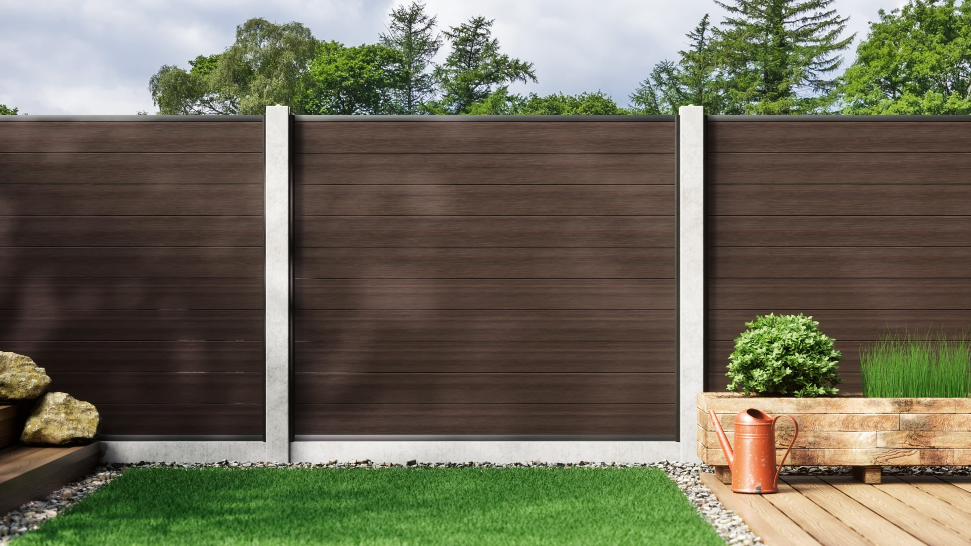Timber garden fencing contractors