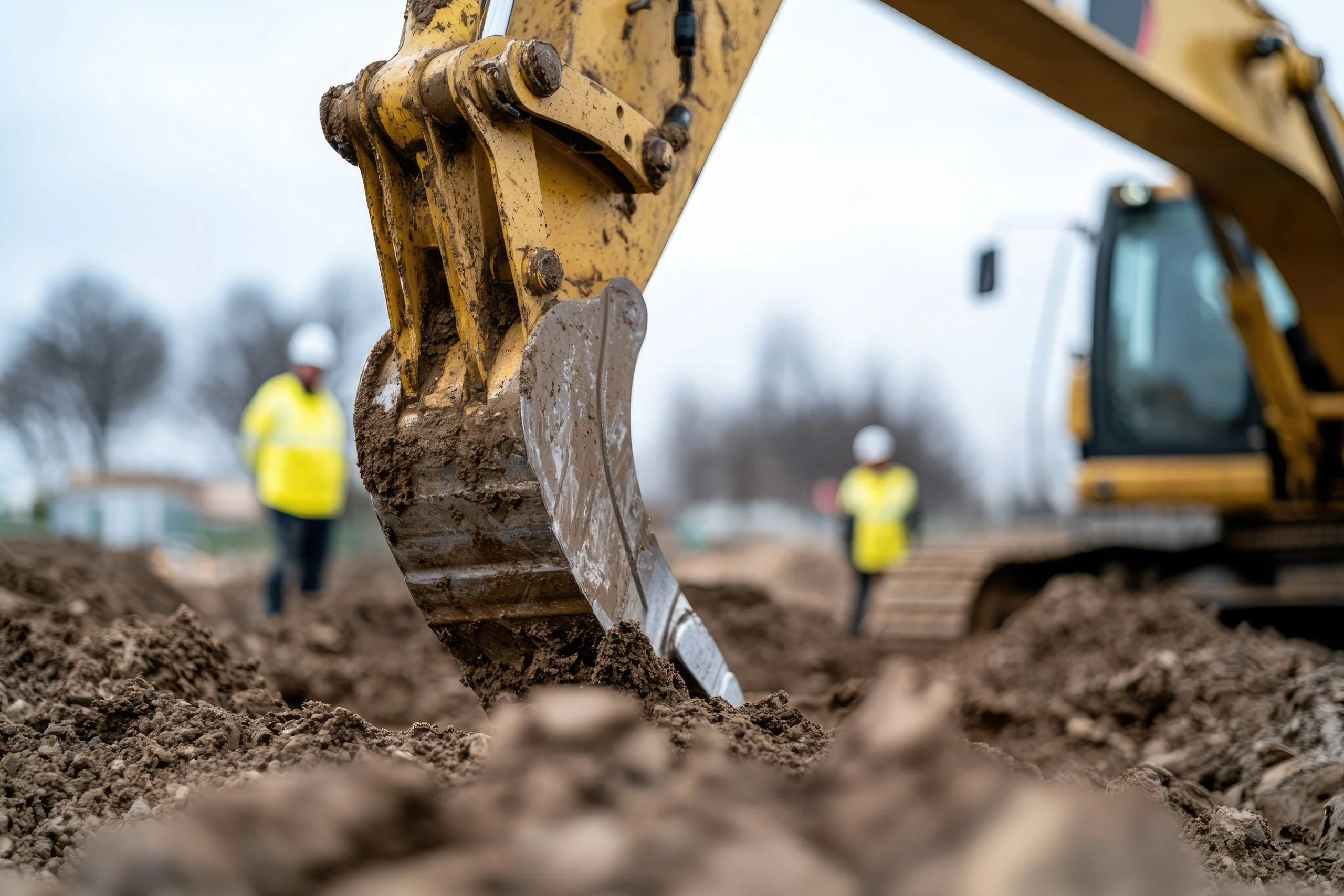 Groundworks excavation in Denbighshire
