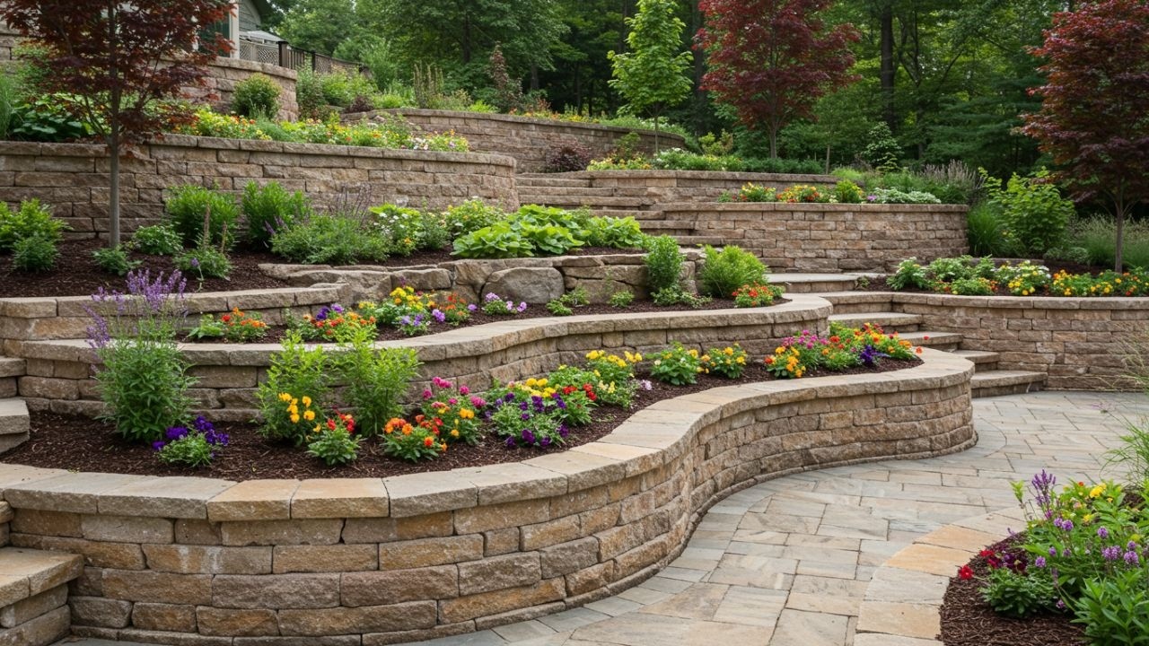 Block paved driveways